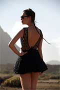 Black dress from Jones and Jones
